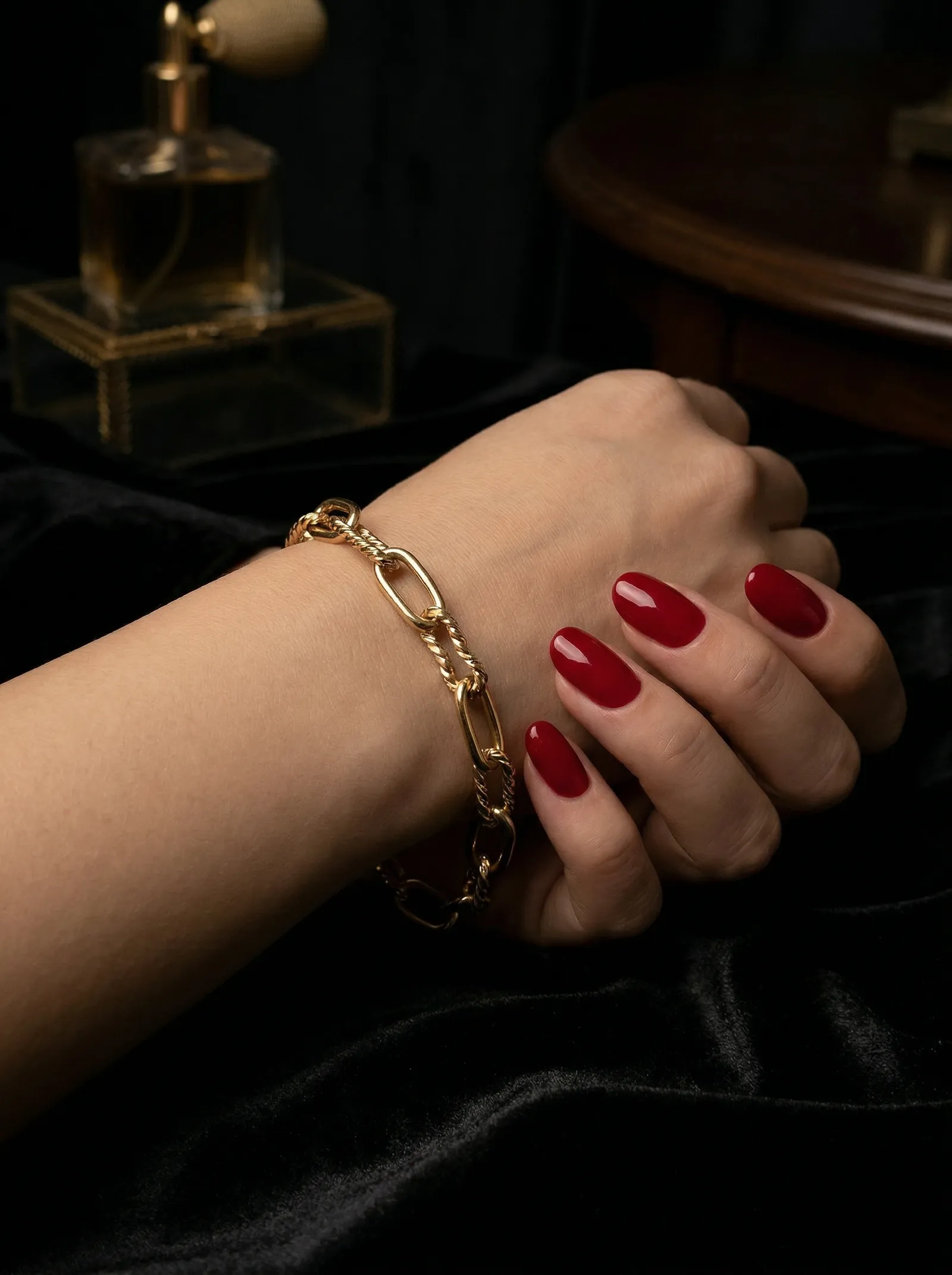 9k Yellow Gold Link Bracelet
